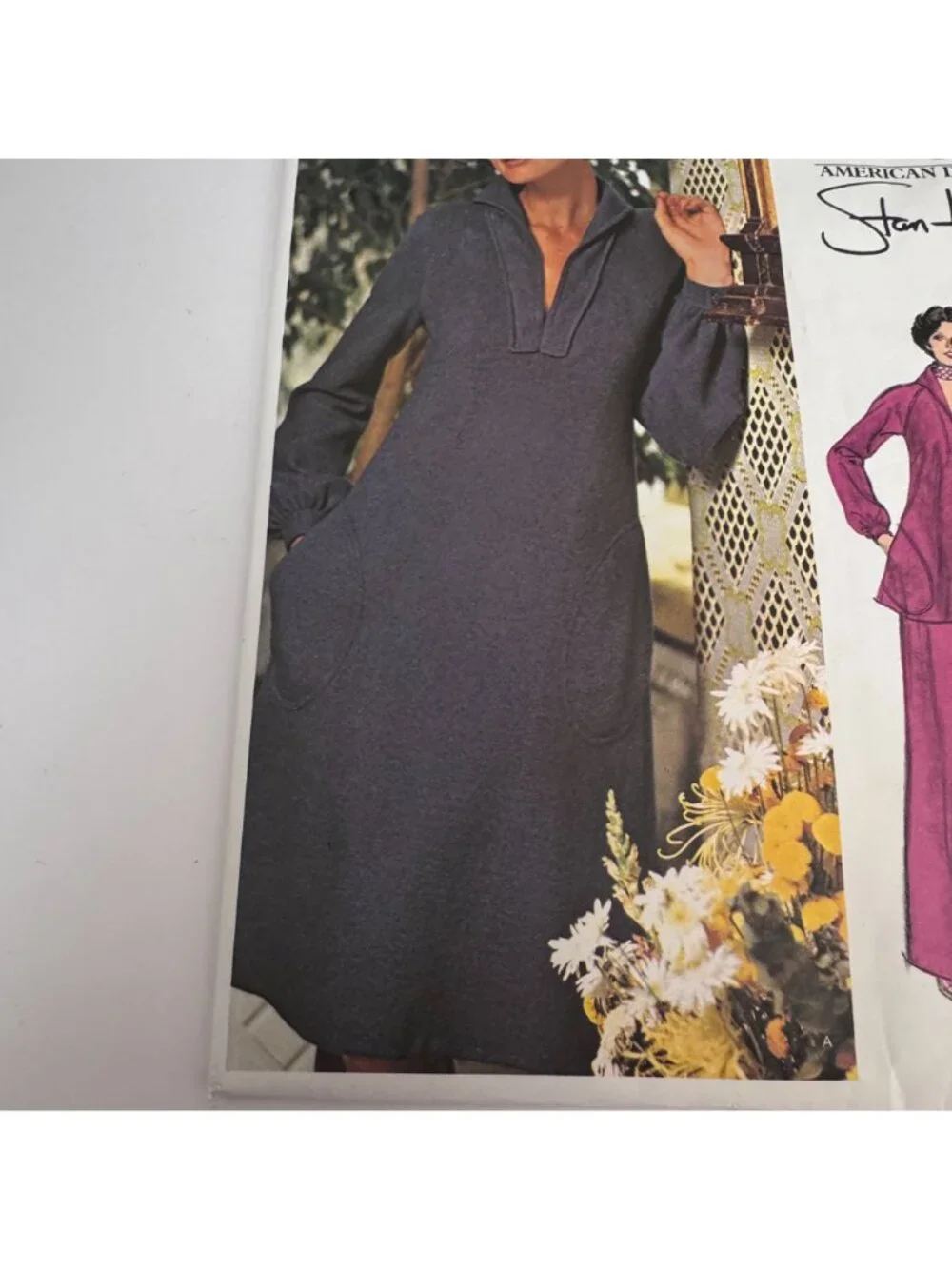 Vogue Sewing Pattern 1168 Stan Herman Dress Pants 10  American Designer UC Easy